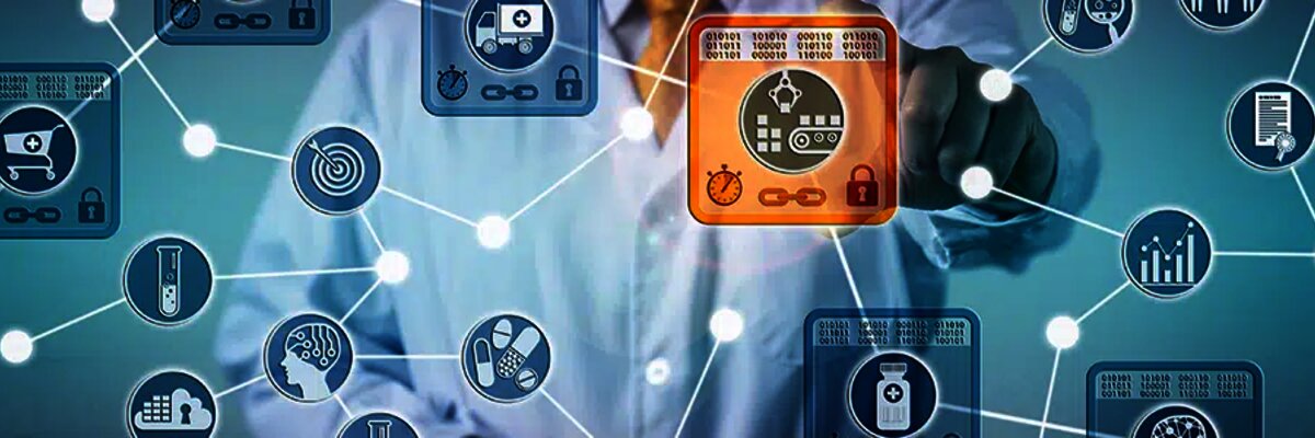 sektor farmacije prikazan u ikonama