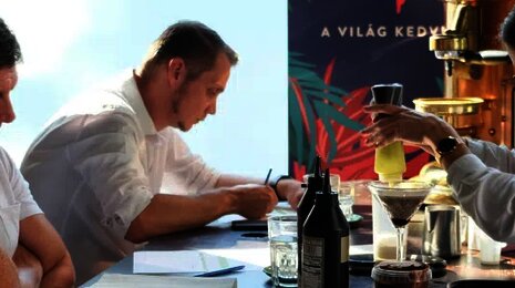 A CAFE FREI coffee shop from the inside