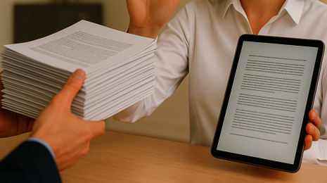 papirna dokumentacija v digitalno