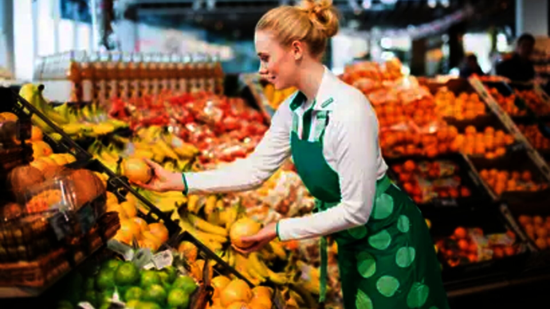 Gem&uuml;se- und Obstabteilung