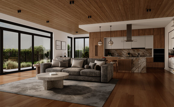 interior of a living room
