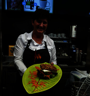 Mitarbeiterin der &Ouml;sterreichischen Mensen