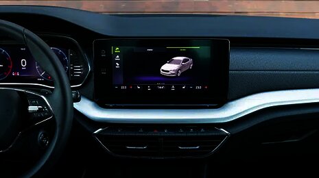 &scaron;koda-auto-car-interior