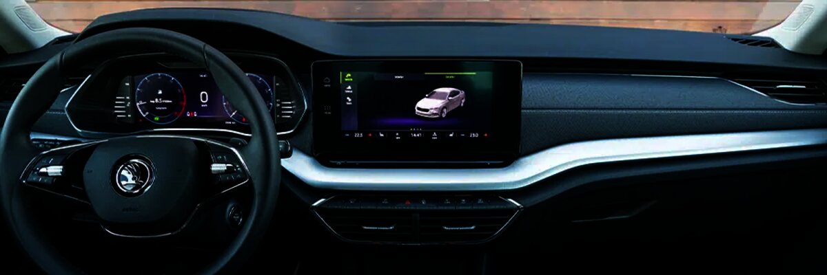 &scaron;koda-auto-car-interior