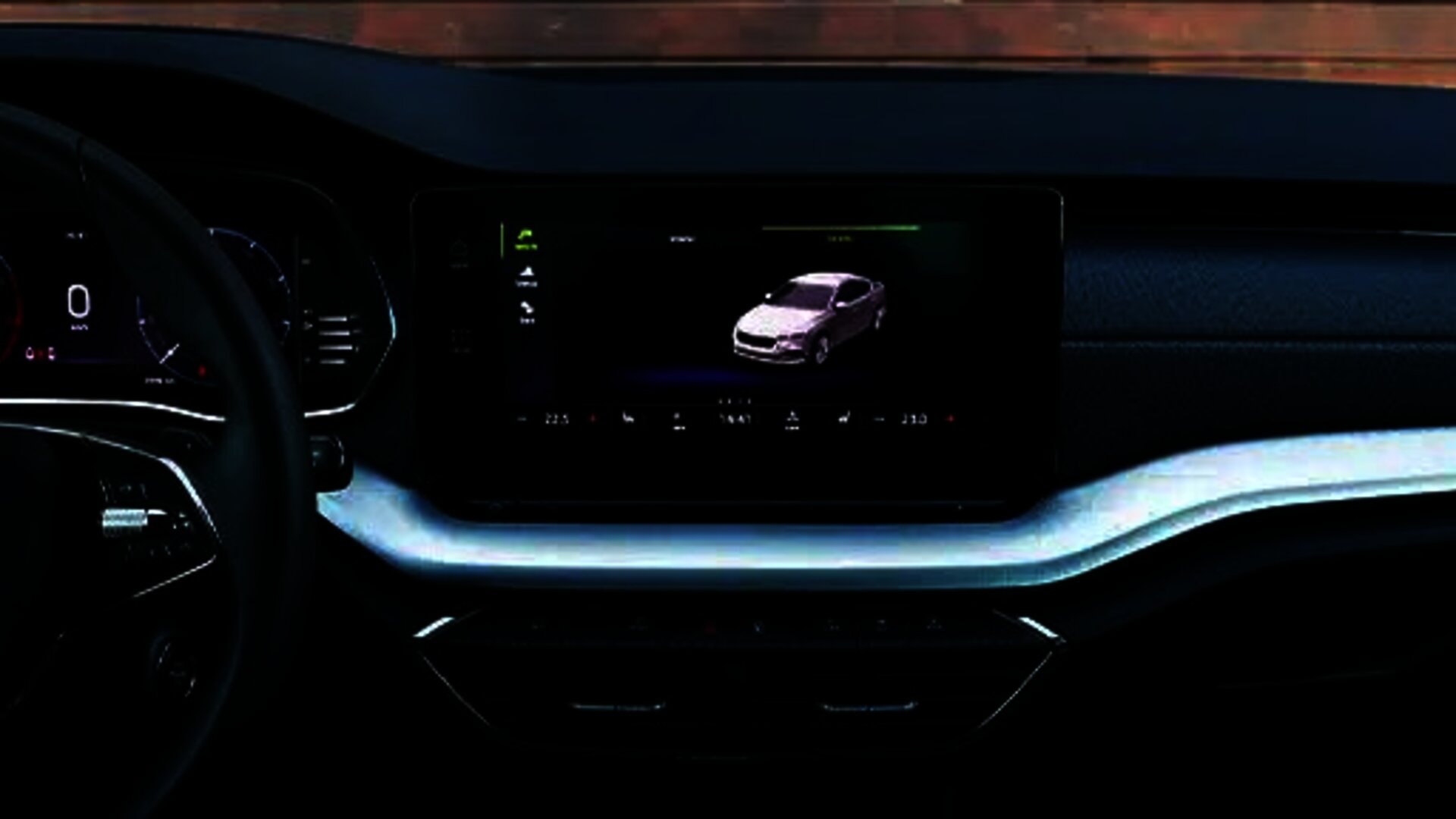 &scaron;koda-auto-car-interior