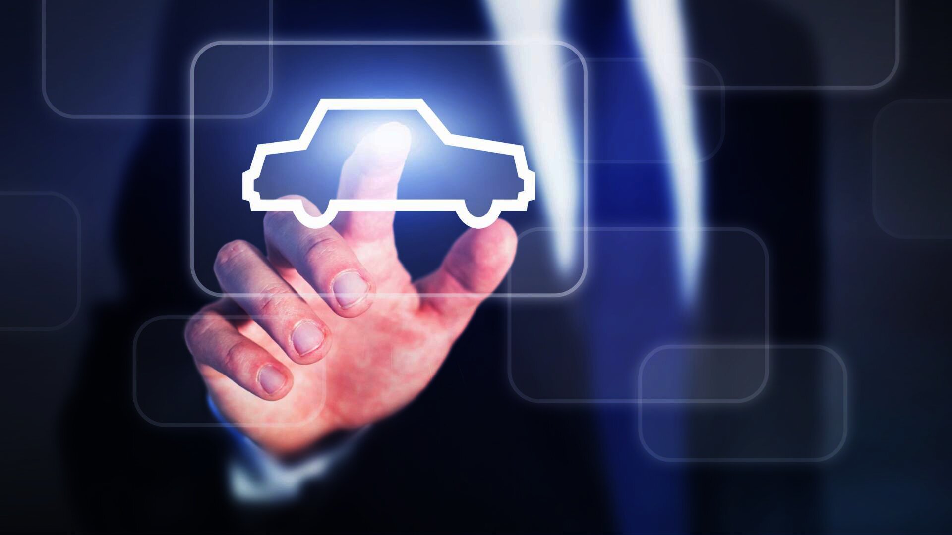 Fingerzeig auf ein digitales Autoschild mit der Bedeutung &bdquo;mehr EDI f&uuml;r TMMCZ&ldquo;