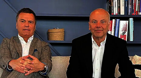 Erich Steinreiber, CEO ISS Austria, and Harald Denk, Head of Country IT ISS Austria