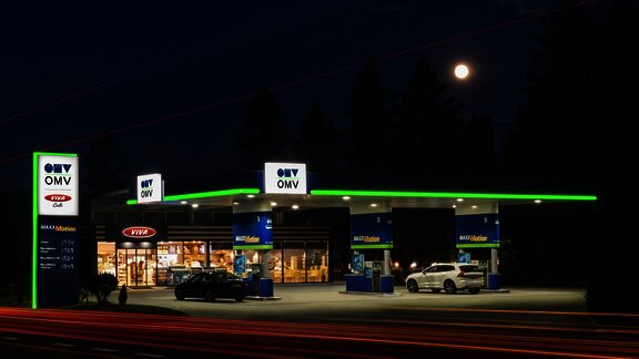 čerpac&iacute; stanice omv